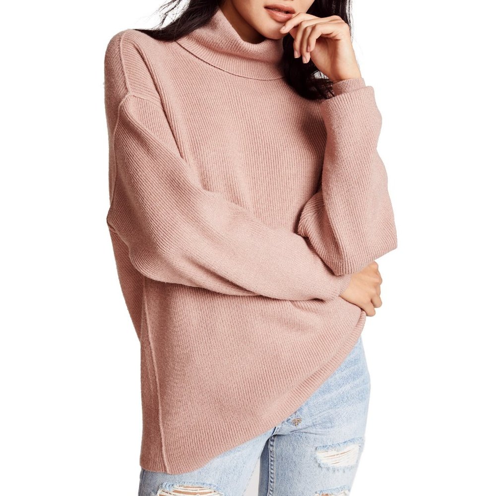 Free People Softly Structured Tunic Sweater $148 - Picture 5 of 7